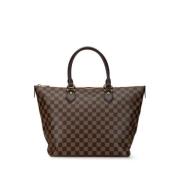 Pre-owned Canvas louis-vuitton-bags Louis Vuitton Vintage , Brown , Da...