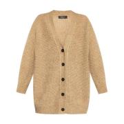 Stijlvolle Dameskleding Gebreid Aw24 Fabiana Filippi , Beige , Dames