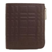 Pre-owned Leather key-holders Burberry Vintage , Brown , Dames