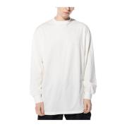 Y-3 Mock Neck Sweater Adidas , White , Heren