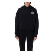 Zwarte Gebreide Hoodie Aw24 Amiri , Black , Dames