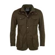 Groene Outdoor Avontuur Jas Barbour , Green , Heren