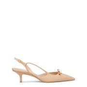 Elegante Slingback met Strikdetail Stuart Weitzman , Beige , Dames