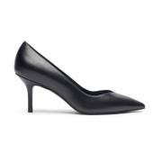 Elegant Vamp Stiletto Heel Pump Stuart Weitzman , Black , Dames