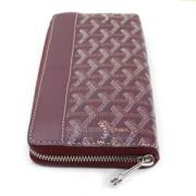 Pre-owned Leather wallets Goyard Vintage , Brown , Dames