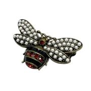 Pre-owned Metal brooches Gucci Vintage , Multicolor , Dames