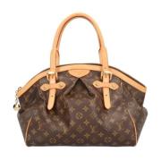 Pre-owned Canvas louis-vuitton-bags Louis Vuitton Vintage , Brown , Da...