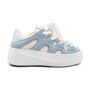 Blauw/Witte Wave Schoen Vic Matié , Blue , Dames