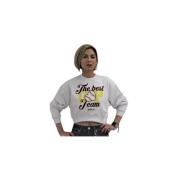 Sweatshirt met ronde hals Gaëlle Paris , White , Dames