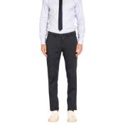 Slim Fit Reis Chino's Navy Blauw Mason's , Blue , Heren