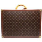 Pre-owned Fabric handbags Louis Vuitton Vintage , Brown , Dames