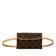 Pre-owned Plastic crossbody-bags Louis Vuitton Vintage , Brown , Dames