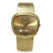 Pre-owned Stainless Steel watches Piaget Pre-owned , Yellow , Heren