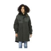 Lange Parka met Bont Capuchon en Afneembare Binnenjas Mr&Mrs Italy , G...