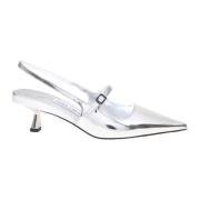 Zilveren Pumps Gestileerde Hakken Jimmy Choo , Gray , Dames