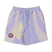 KidSuper Shorts Puma , Purple , Heren