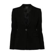 Stijlvolle Dames Nero Jas Pinko , Black , Dames