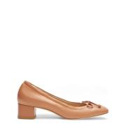 Verhoogde Ballet Pump Schoen Stuart Weitzman , Beige , Dames