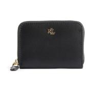 Ritsportemonnee Ralph Lauren , Black , Dames