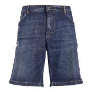 Denim Shorts Dolce & Gabbana , Blue , Heren