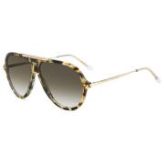 Havana Gold Green Shaded Sunglasses Isabel Marant , Brown , Dames