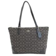 Pre-owned Canvas totes Coach Pre-owned , Gray , Dames