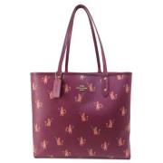 Pre-owned Plastic totes Coach Pre-owned , Purple , Dames