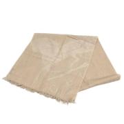 Pre-owned Silk scarves Celine Vintage , Beige , Dames