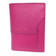 Pre-owned Leather wallets Marni Pre-owned , Pink , Dames