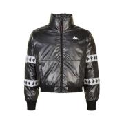 Down Jackets Kappa , Black , Dames