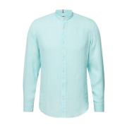 Lange Mouw Shirt Hugo Boss , Blue , Heren