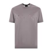 Korte Mouw T-shirt Emporio Armani , Beige , Heren