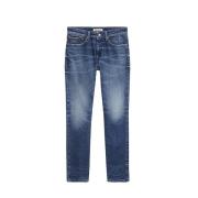 Slim-fit Denim Broek Tommy Jeans , Blue , Heren