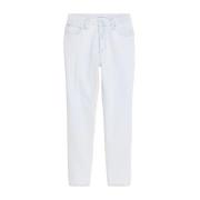 Klassieke Straight Fit Denim Jeans Calvin Klein Jeans , Blue , Dames