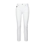 5 Zakken Broek Versace Jeans Couture , White , Dames