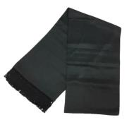 Pre-owned Wool scarves Celine Vintage , Black , Dames