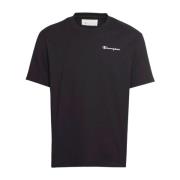 T-Shirts Champion , Black , Heren