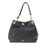 Pre-owned Leather totes Coach Pre-owned , Black , Dames