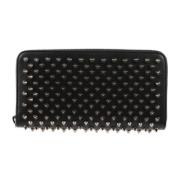 Pre-owned Leather wallets Christian Louboutin Pre-owned , Black , Dame...