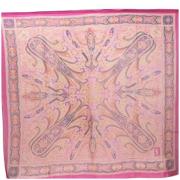 Pre-owned Fabric scarves Yves Saint Laurent Vintage , Pink , Dames