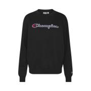 Sweatshirt Champion , Black , Dames