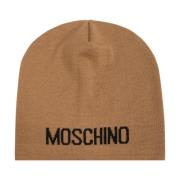 Pet met logo Moschino , Beige , Unisex