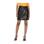 Korte Rok - Trendy Model Guess , Black , Dames