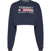 Crewneck Sweatshirt Tommy Jeans , Blue , Dames