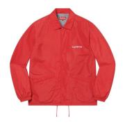 Rode Coaches Jas Beperkte Oplage Supreme , Red , Heren