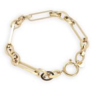 Dames Sieraden Bracelet Gold Chain Notre-v , Yellow , Dames