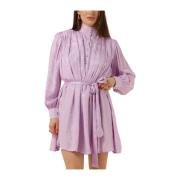 Dames Jurken Nv-danton Pearl Dress Notre-v , Purple , Dames