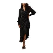 Dames Jurken Nv-dorissa Satin Dress Notre-v , Black , Dames