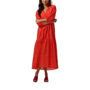 Dames Jurken Nv-dente Midi Dress Notre-v , Red , Dames