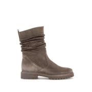 Taupe Velvet Mid Boots Gabor , Beige , Dames